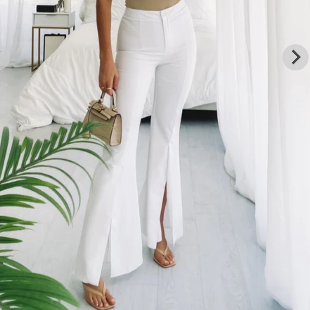 Beginning Boutique White Fancy Pants
